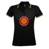 SOL'S Ladies Pasadena Tipped Cotton Piqué Polo Shirt Thumbnail