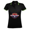 SOL'S Ladies Pasadena Tipped Cotton Piqué Polo Shirt Thumbnail