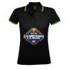 SOL'S Ladies Pasadena Tipped Cotton Piqué Polo Shirt Thumbnail