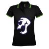 SOL'S Ladies Pasadena Tipped Cotton Piqué Polo Shirt Thumbnail