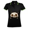 SOL'S Ladies Pasadena Tipped Cotton Piqué Polo Shirt Thumbnail