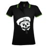 SOL'S Ladies Pasadena Tipped Cotton Piqué Polo Shirt Thumbnail