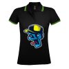 SOL'S Ladies Pasadena Tipped Cotton Piqué Polo Shirt Thumbnail