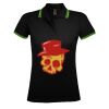 SOL'S Ladies Pasadena Tipped Cotton Piqué Polo Shirt Thumbnail