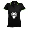SOL'S Ladies Pasadena Tipped Cotton Piqué Polo Shirt Thumbnail