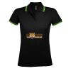 SOL'S Ladies Pasadena Tipped Cotton Piqué Polo Shirt Thumbnail
