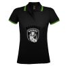 SOL'S Ladies Pasadena Tipped Cotton Piqué Polo Shirt Thumbnail
