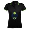 SOL'S Ladies Pasadena Tipped Cotton Piqué Polo Shirt Thumbnail