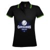 SOL'S Ladies Pasadena Tipped Cotton Piqué Polo Shirt Thumbnail