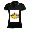 SOL'S Ladies Pasadena Tipped Cotton Piqué Polo Shirt Thumbnail