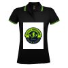 SOL'S Ladies Pasadena Tipped Cotton Piqué Polo Shirt Thumbnail