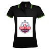 SOL'S Ladies Pasadena Tipped Cotton Piqué Polo Shirt Thumbnail