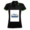 SOL'S Ladies Pasadena Tipped Cotton Piqué Polo Shirt Thumbnail