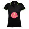 SOL'S Ladies Pasadena Tipped Cotton Piqué Polo Shirt Thumbnail
