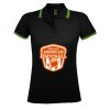 SOL'S Ladies Pasadena Tipped Cotton Piqué Polo Shirt Thumbnail
