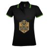 SOL'S Ladies Pasadena Tipped Cotton Piqué Polo Shirt Thumbnail