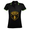 SOL'S Ladies Pasadena Tipped Cotton Piqué Polo Shirt Thumbnail