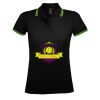 SOL'S Ladies Pasadena Tipped Cotton Piqué Polo Shirt Thumbnail