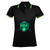 SOL'S Ladies Pasadena Tipped Cotton Piqué Polo Shirt Thumbnail