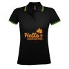 SOL'S Ladies Pasadena Tipped Cotton Piqué Polo Shirt Thumbnail