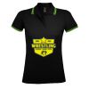 SOL'S Ladies Pasadena Tipped Cotton Piqué Polo Shirt Thumbnail