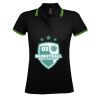SOL'S Ladies Pasadena Tipped Cotton Piqué Polo Shirt Thumbnail