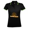 SOL'S Ladies Pasadena Tipped Cotton Piqué Polo Shirt Thumbnail