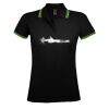 SOL'S Ladies Pasadena Tipped Cotton Piqué Polo Shirt Thumbnail