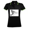 SOL'S Ladies Pasadena Tipped Cotton Piqué Polo Shirt Thumbnail