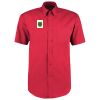 Kustom Kit Premium Short Sleeve Classic Fit Oxford Shirt Thumbnail