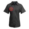 Premier Ladies Signature Short Sleeve Oxford Shirt Thumbnail