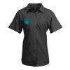 Premier Ladies Signature Short Sleeve Oxford Shirt Thumbnail
