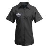 Premier Ladies Signature Short Sleeve Oxford Shirt Thumbnail