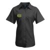 Premier Ladies Signature Short Sleeve Oxford Shirt Thumbnail