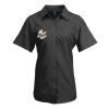 Premier Ladies Signature Short Sleeve Oxford Shirt Thumbnail