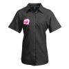 Premier Ladies Signature Short Sleeve Oxford Shirt Thumbnail
