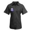 Premier Ladies Signature Short Sleeve Oxford Shirt Thumbnail