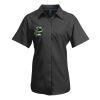 Premier Ladies Signature Short Sleeve Oxford Shirt Thumbnail