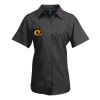 Premier Ladies Signature Short Sleeve Oxford Shirt Thumbnail