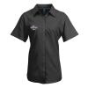 Premier Ladies Signature Short Sleeve Oxford Shirt Thumbnail
