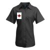 Premier Ladies Signature Short Sleeve Oxford Shirt Thumbnail