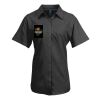 Premier Ladies Signature Short Sleeve Oxford Shirt Thumbnail