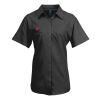 Premier Ladies Signature Short Sleeve Oxford Shirt Thumbnail