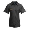 Premier Ladies Signature Short Sleeve Oxford Shirt Thumbnail