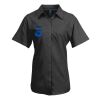 Premier Ladies Signature Short Sleeve Oxford Shirt Thumbnail