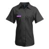 Premier Ladies Signature Short Sleeve Oxford Shirt Thumbnail