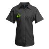 Premier Ladies Signature Short Sleeve Oxford Shirt Thumbnail