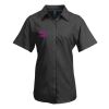 Premier Ladies Signature Short Sleeve Oxford Shirt Thumbnail