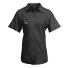 Premier Ladies Signature Short Sleeve Oxford Shirt Thumbnail