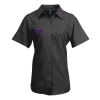 Premier Ladies Signature Short Sleeve Oxford Shirt Thumbnail